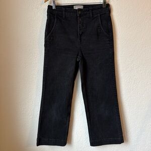 Everlane Dark Denim Trousers